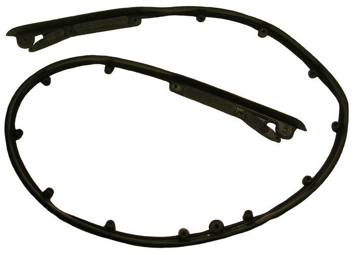 Cowl lacing strip, 1949 Oldsmobile and Cadillac