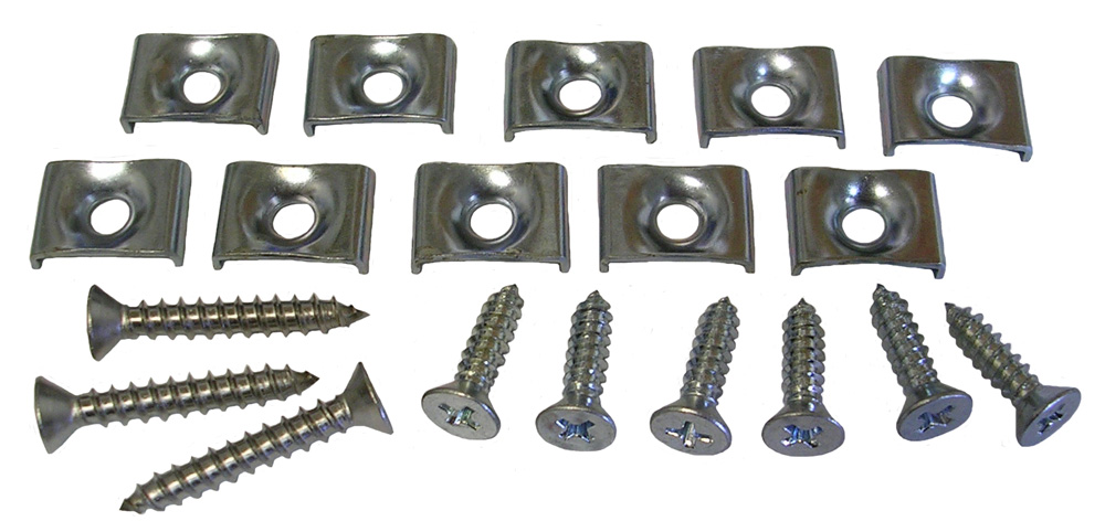 Cowl Lacing Fastener Package, 1950 76 & 88, 1951 88A
