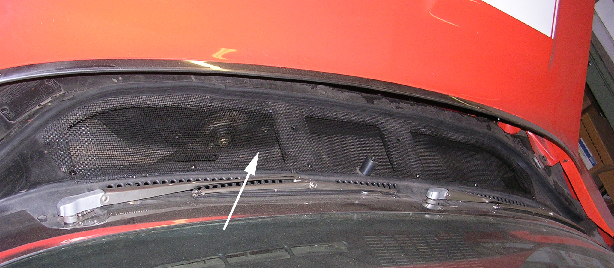 Mesh Cowl Screen, 1968-72 Cutlass and 442