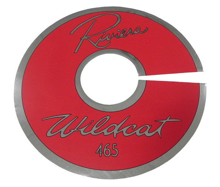 Air Filter Plate, 1963 425 Riviera Wildcat 465