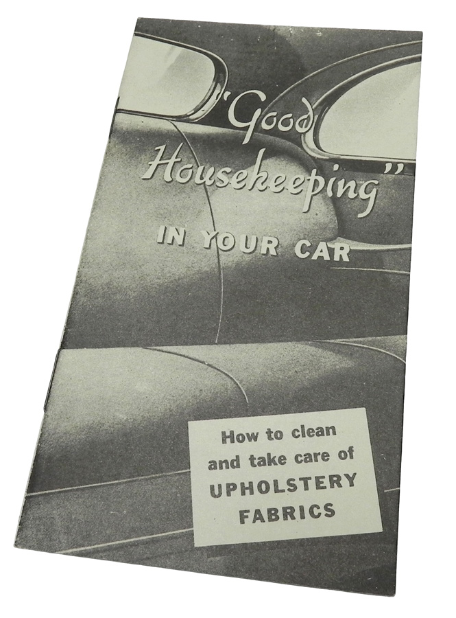 1935-41 Upholstery Care Booklet