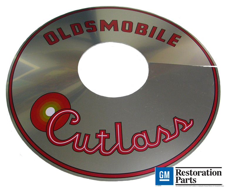 Aluminum Air Cleaner Top Plate, 1965-67 Olds Cutlass
