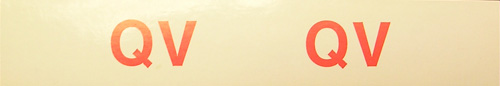 Engine Code Decal, 1968-70 Cutlass, 350 with manual transmission