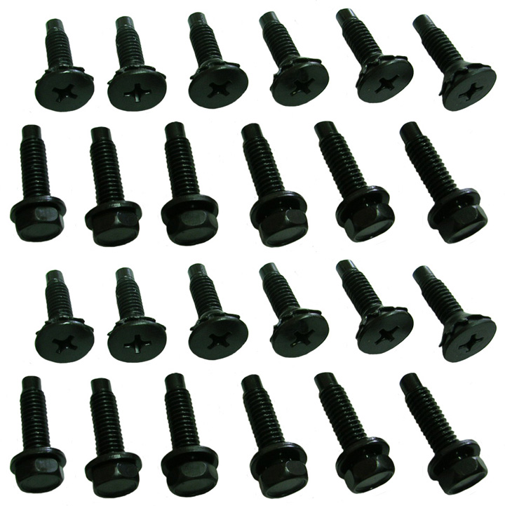 Door hinge bolts, set of 24, 1964-65 Cutlass and 442