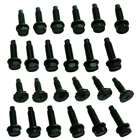 Door hinge bolts, set of 24, 1966-67 Cutlass and 442