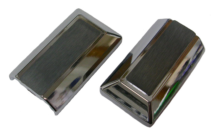 Door Pull Strap End Caps, Set of 4, 1971-77 Cutlass & 442