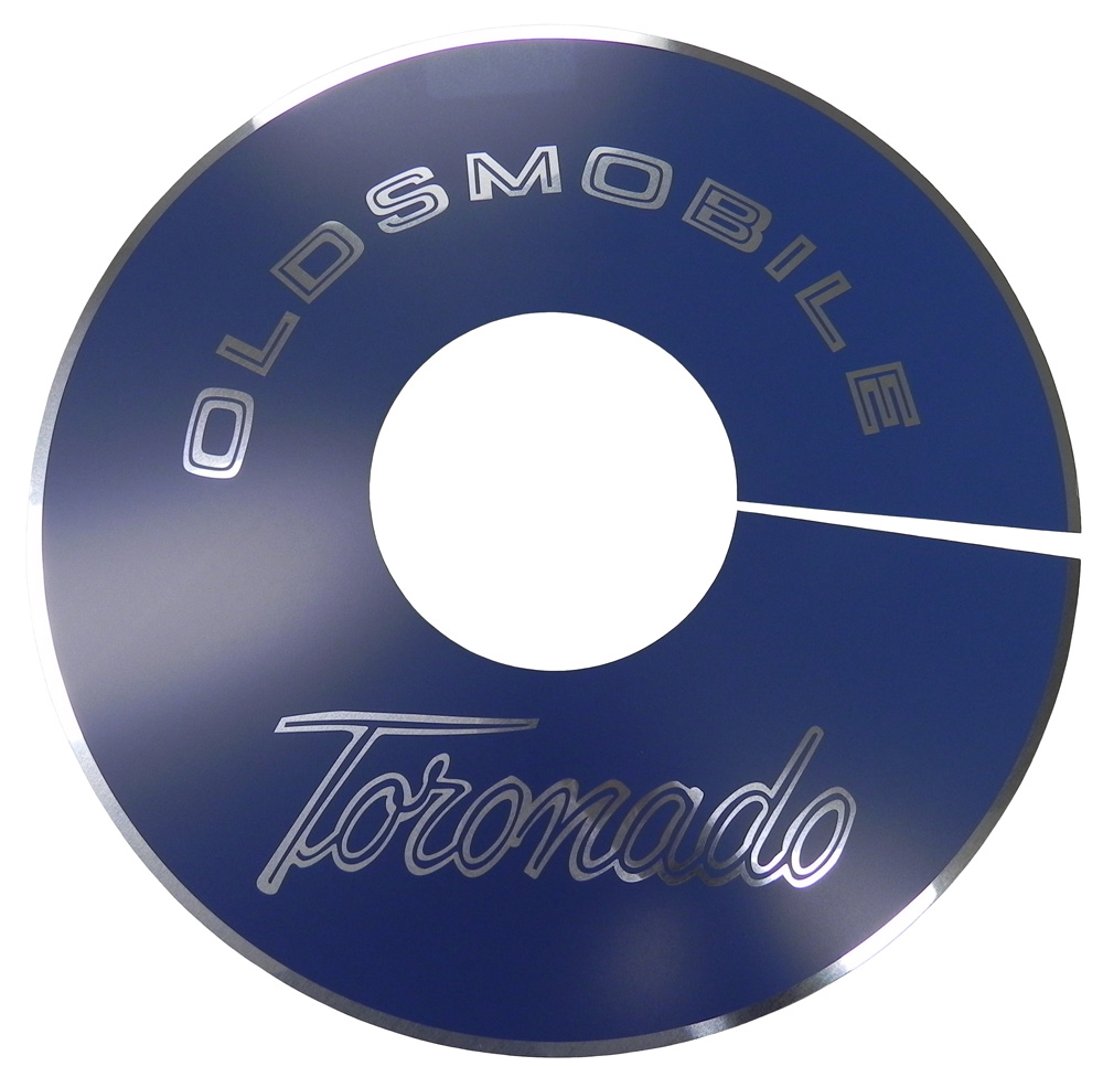 Aluminum Air Cleaner Top Plate, 1966-67 Olds Toronado