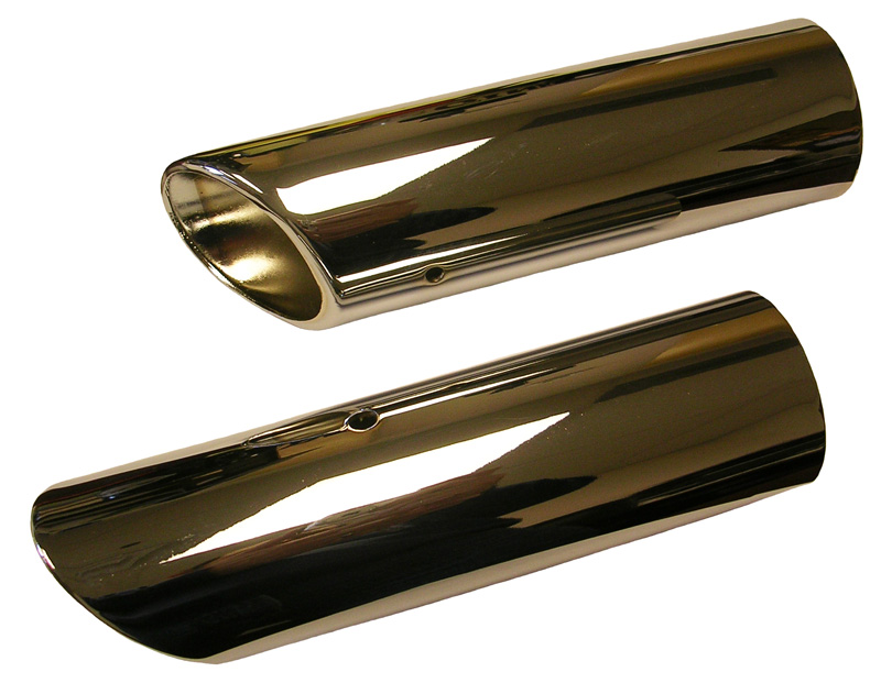 1967 Toronado Chrome Exhaust Extensions (pair)