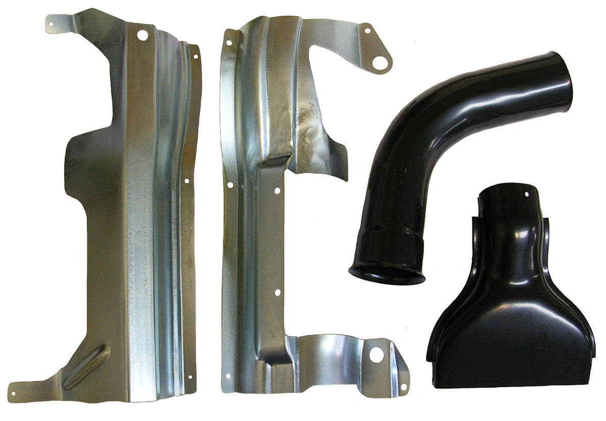 Exhaust manifold heat shroud kit, 1968 442 and Hurst/Olds