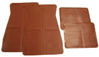 1973-77 Cutlass/442 Floor Mat Set Maroon, 4 pcs