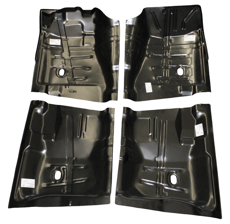 Body Floor Pans (4 piece set) - 1964-67 Cutlass and Skylark