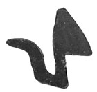 Fender skirt rubber, 1941-48 Oldsmobile except 1948 98