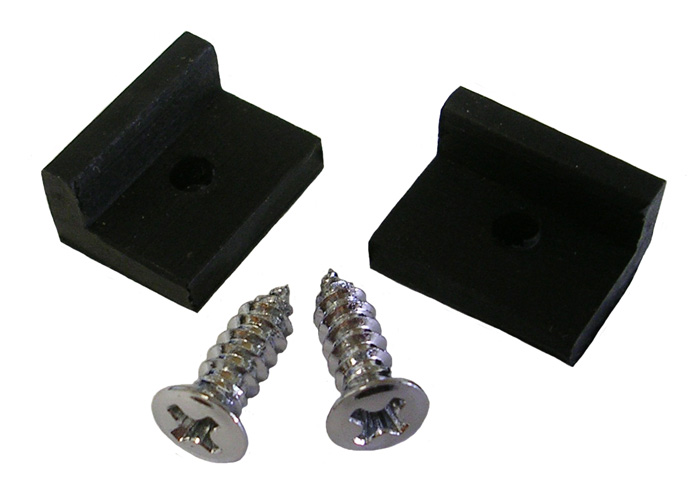 1950-56 Gas Door Bumpers (pair)