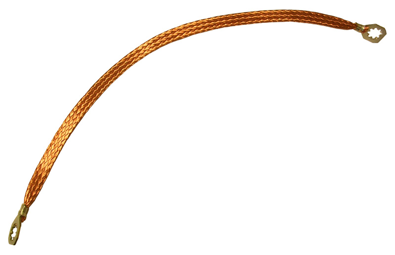 Engine Ground Strap to Cowl - 1965-72
