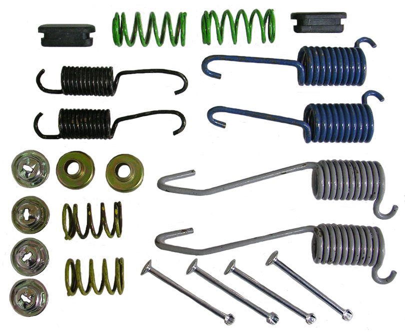 Rear Brake Hold Down and Return Spring Kit