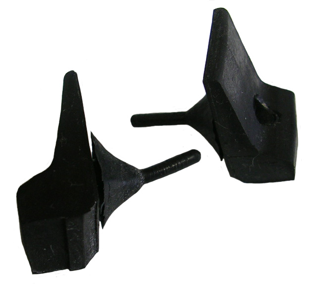 Hood to Fender Rubber Bumper set, 1963 F-85/Cutlass