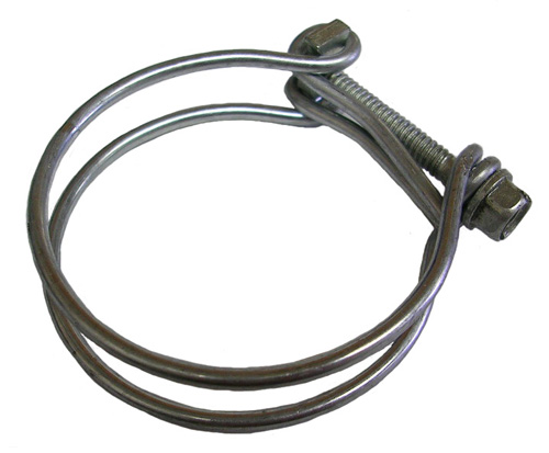 Double wire hose clamp, 2