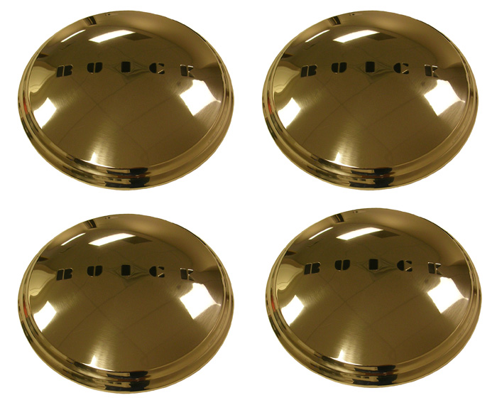 Hub Cap Set of 4 - Buick 1941-50  all models exc 90 series