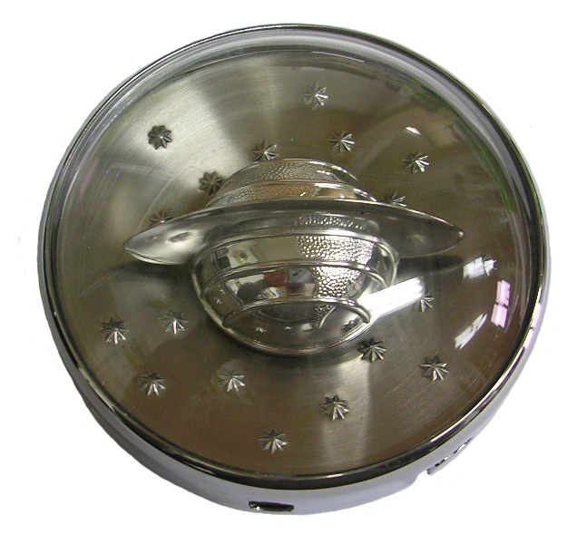 Horn cap assembly Restoration Service for Deluxe steering wheel, 1952 Oldsmobile