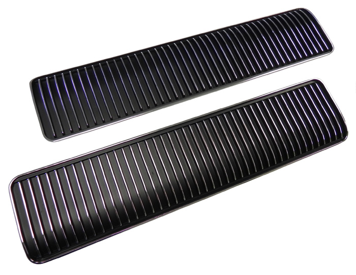 Chrome Hood Louvers, pair, 1968 Cutlass S and 442