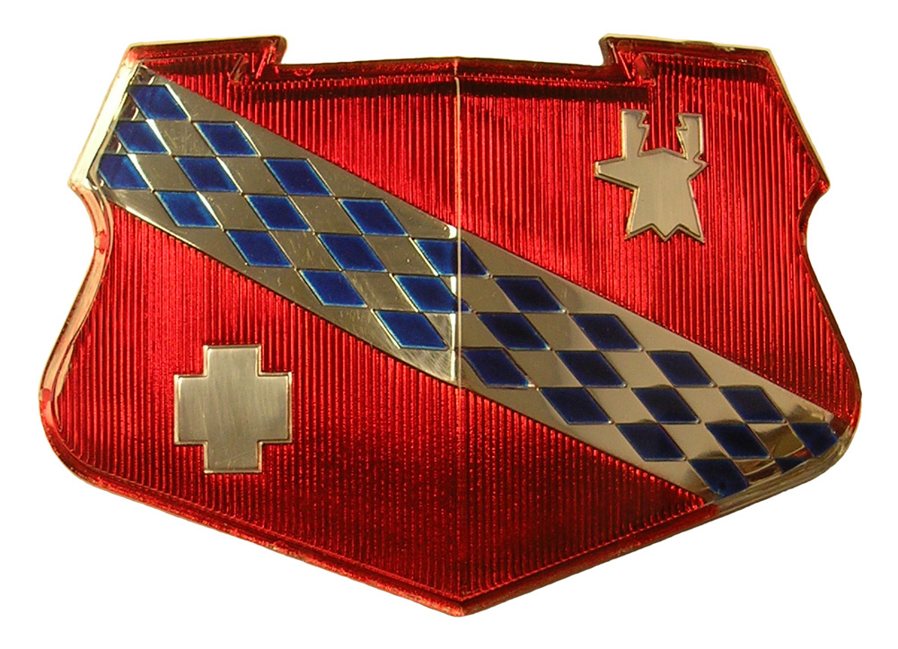 Buick Hood Emblem Insert, 1948 All, 1949 Special