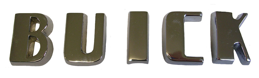 Buick Letter Set, 1958 All models