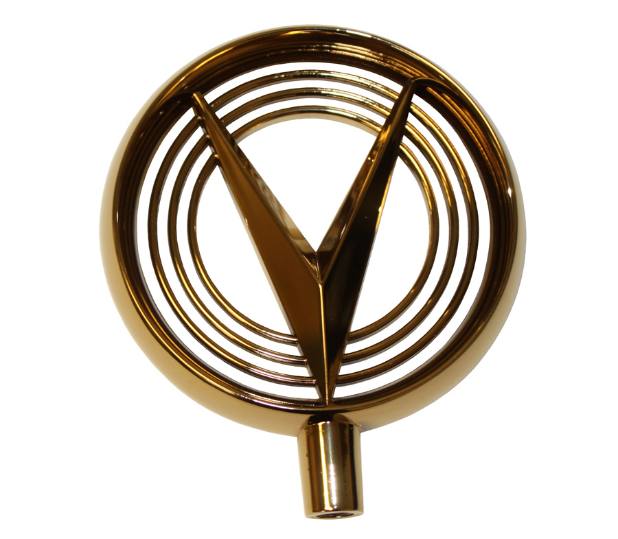 Hood V Ornament, 1955 Buick Roadmaster