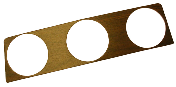 1971 Cutlass 442 Instrument Cluster Woodgrain