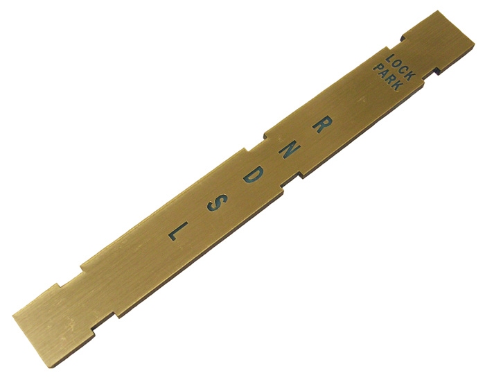 Automatic transmission shift indicator 