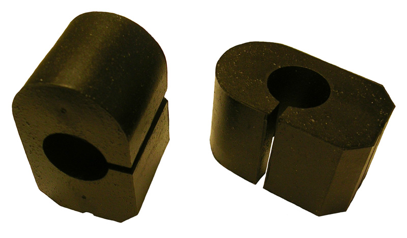 Front stabilizer bar bushings, pair, 1965-76 88/98/Starfire