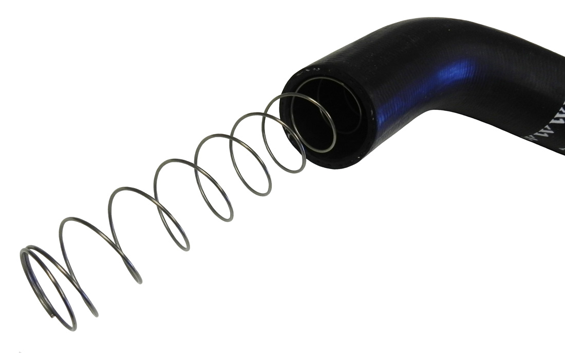 Lower radiator hose spring, 1964-77