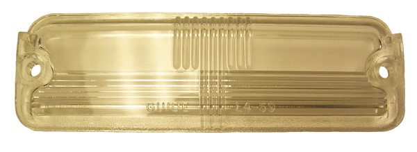 License Lamp Lens, 1959 Buick