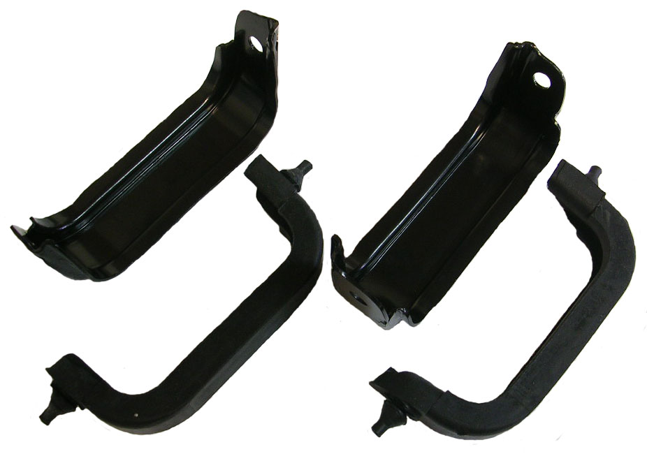 Lower cradle set for 1968-72 Cutlass/442 with 4 core radiator
