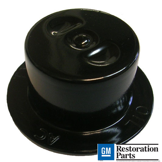 Black Oil Filler Cap, 1966-67 Oldsmobile V8