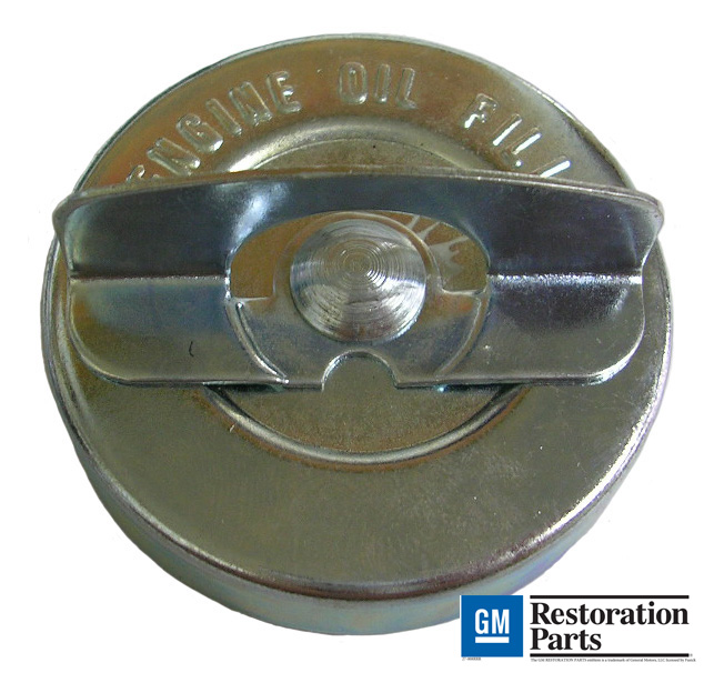 Oil Filler Cap with Tabs, 1971-77 Oldsmobile V8
