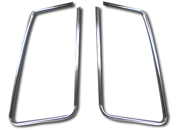 Opera Window Moldings, pair, 1973-77 Cutlass Supreme,  Buick Regal, Century Luxus two door hardtops