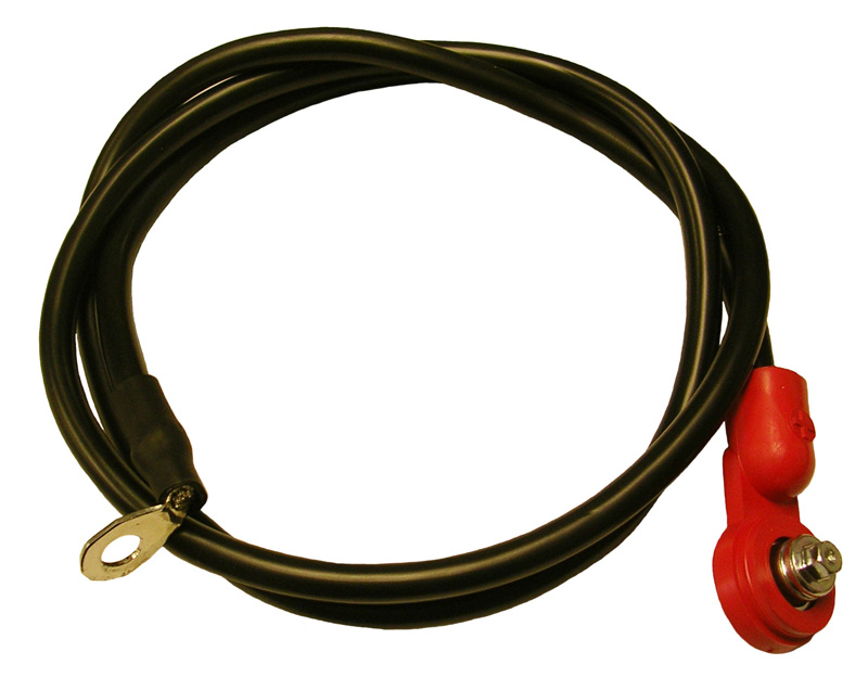 Positive Battery Cable, side post terminal, 1974 Cutlass 350