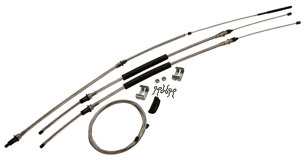 Parking Brake Cable Set, 1967 Oldsmobile 88