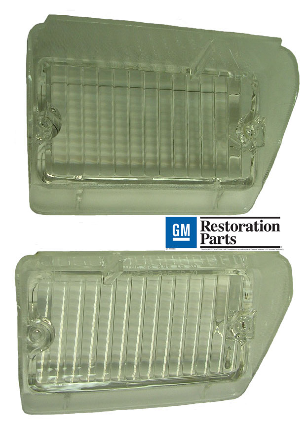Parking Light Lenses, 1970 Cutlass & 442, pair