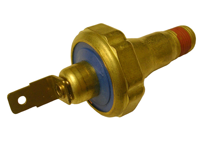 Oil Pressure Sending Unit, 1956-77 Olds without gauges