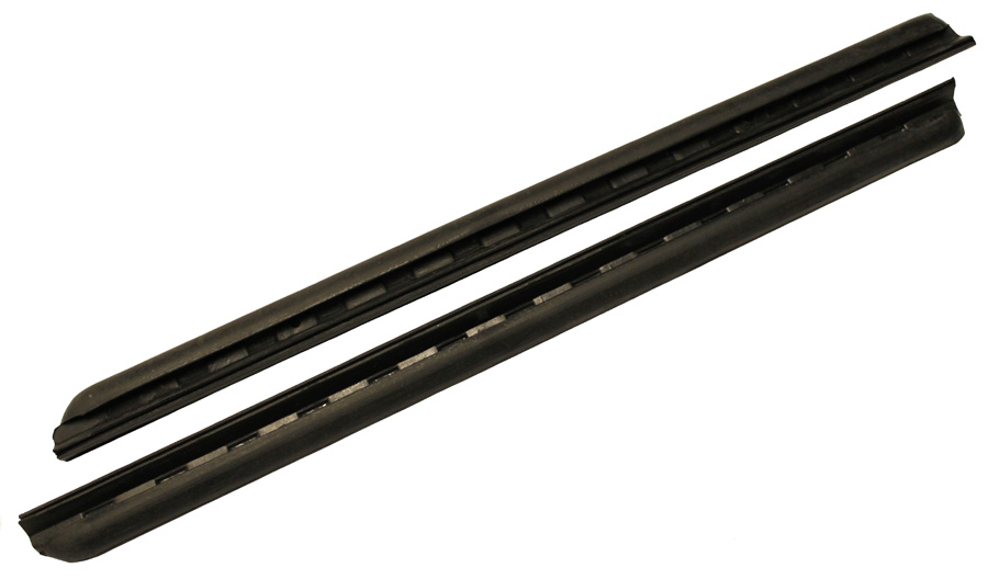 Rear Door Window Vertical Weatherstrips, pair, 1965-70 Oldsmobile, Buick, Cadillac