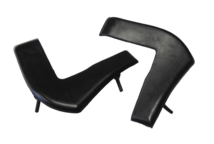 Rear Bumper Fillers, pair, 1971-72 Buick Riviera