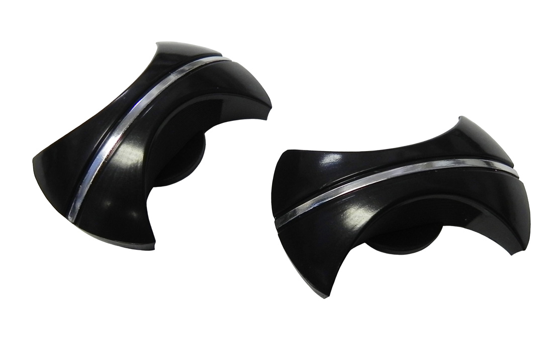 Radio Knobs, pair, 1968 Cutlass