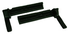 Flipper Molding End Weatherstrips, pair, 1954-56 Oldsmobile and Buick two door hardtops
