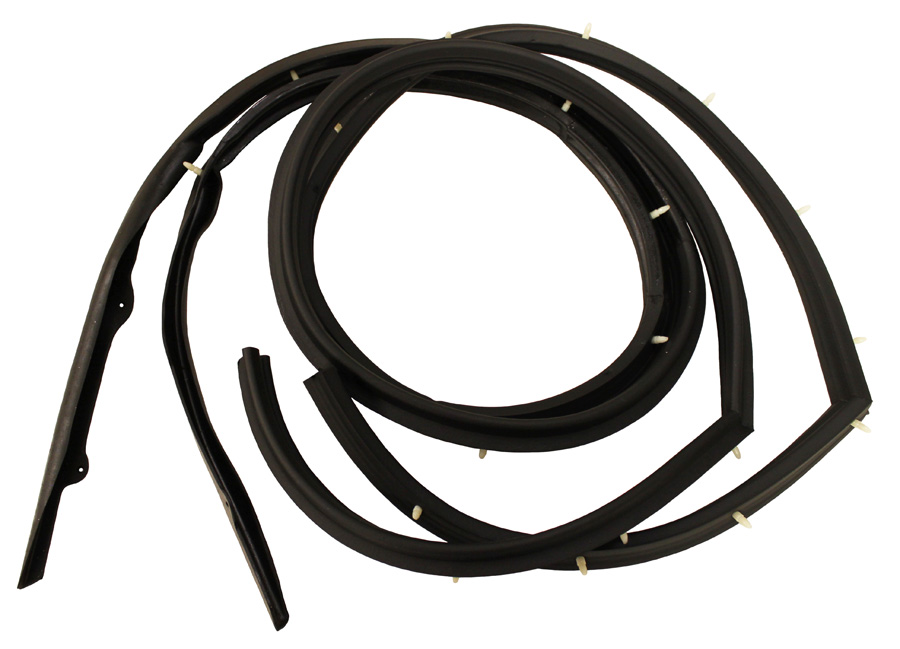 Roof Rail Weatherstrips, pair, 1959-60 Oldsmobile and Buick four door hardtops