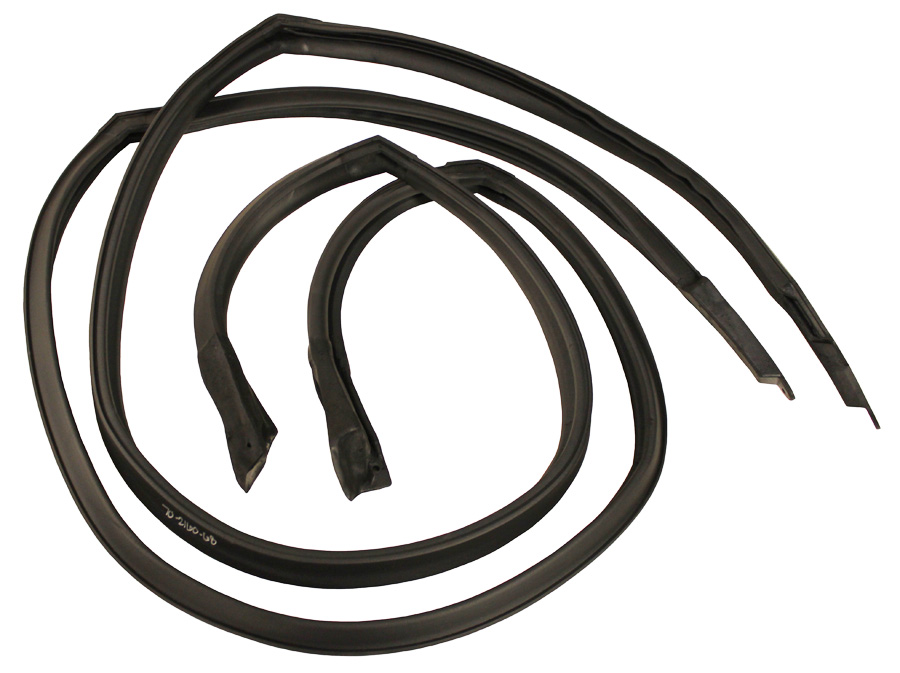 Roof rail weatherstrip, pair, 1968-69 Cutlass Holiday Sedan 4 Dr Hardtop