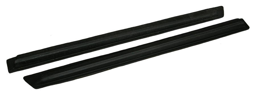 Roof Rail Weatherstrips, pair, 1950 Cadillac Coupe DeVille, 1950 Olds 98 Hol Cpe