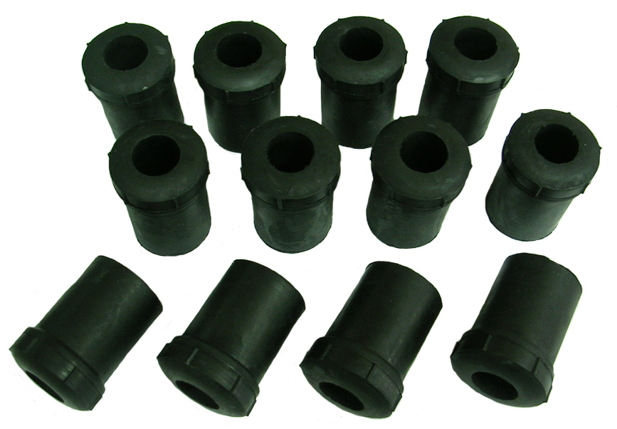Rear Spring Shackle Bushing Set, 1951-60 Olds, 1954-57 Cadillac