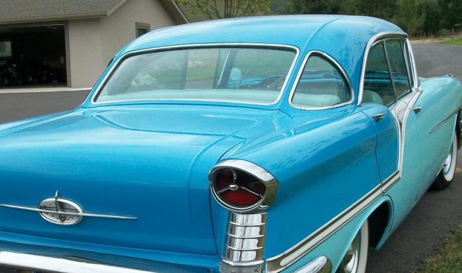 Rear window channels, 3 piece set, 1957 Oldsmobile and Buick