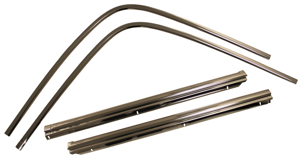 Rear Window Molding Set, 4 pieces, 1968-72 Cutlass and 442